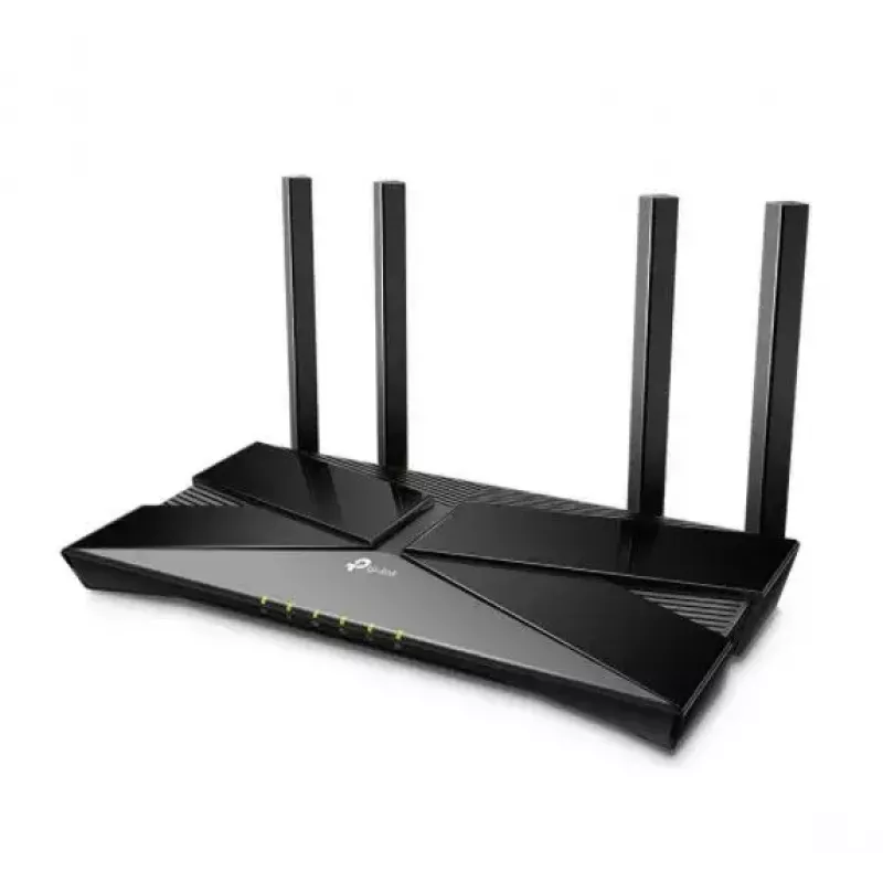 TP-Link Archer AX1500 bezvadu maršrutētājs Gigabit Ethernet Divu joslu (2,4 GHz / 5 GHz) Melns