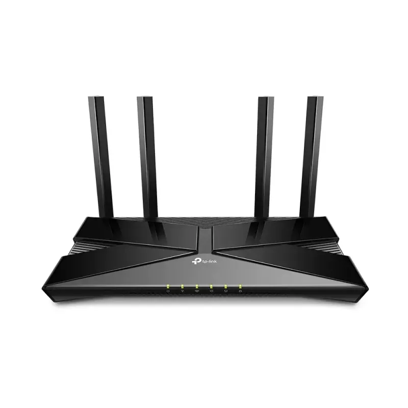 TP-Link Archer AX1500 bezvadu maršrutētājs Gigabit Ethernet Divu joslu (2,4 GHz / 5 GHz) Melns