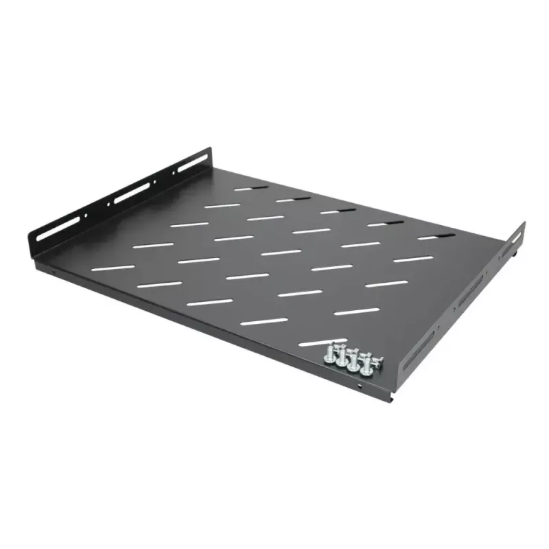 Rack shelf Extralink EX.19096 Melns Steel 19 inch 350 mm