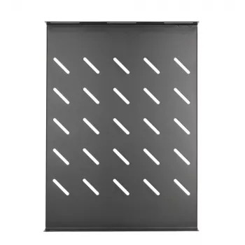 Rack shelf Extralink EX.19096 Melns Steel 19 inch 350 mm
