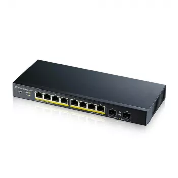 Zyxel GS1900-10HP pārvaldāms L2 Gigabit Ethernet (10/100/1000) Power over Ethernet (PoE) Melns