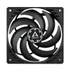 ARCTIC P12 Slim PWM PST Spiediena optimizēts 120 mm PWM ventilators ar integrētu Y-kabeli
