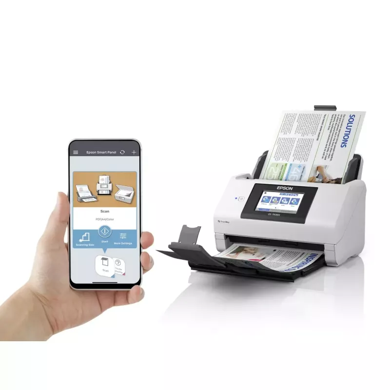 Epson WorkForce DS-790WN lokšņu padeves skeneris 600 x 600 DPI A4 melns, balts