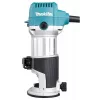 Frēze Makita RT0702CX2J — 710 W, 10 000–34 000 apgr./min., 8 mm spīļpatrona, 0–40 mm dziļums, 1,8 kg