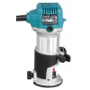 Frēze Makita RT0702CX2J — 710 W, 10 000–34 000 apgr./min., 8 mm spīļpatrona, 0–40 mm dziļums, 1,8 kg