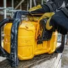 Pārnēsājams radio DeWALT DCR029-QW DAB FM, maiņstrāvas/līdzstrāvas barošana, Bluetooth, USB uzlāde, displejs, melns/dzeltens