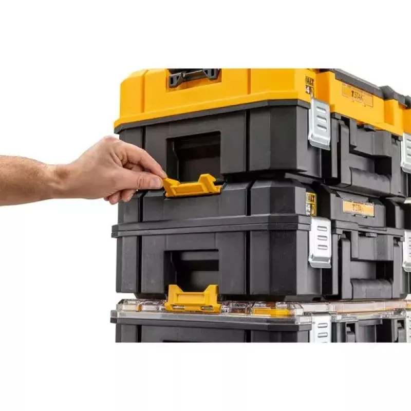 Instrumentu organizators DeWalt DWST82968-1, polikarbonāts, 7,8 l, bloķējams, ūdensnecaurlaidīgs, melns
