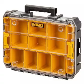 Instrumentu organizators DeWalt DWST82968-1, polikarbonāts, 7,8 l, bloķējams, ūdensnecaurlaidīgs, melns