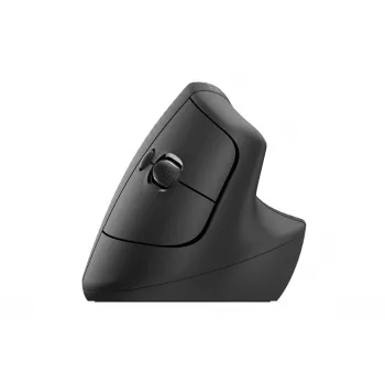 LOGITECH Lift vertikālā ergonomiskā pele - labā roka - bezvadu - grafīta melna