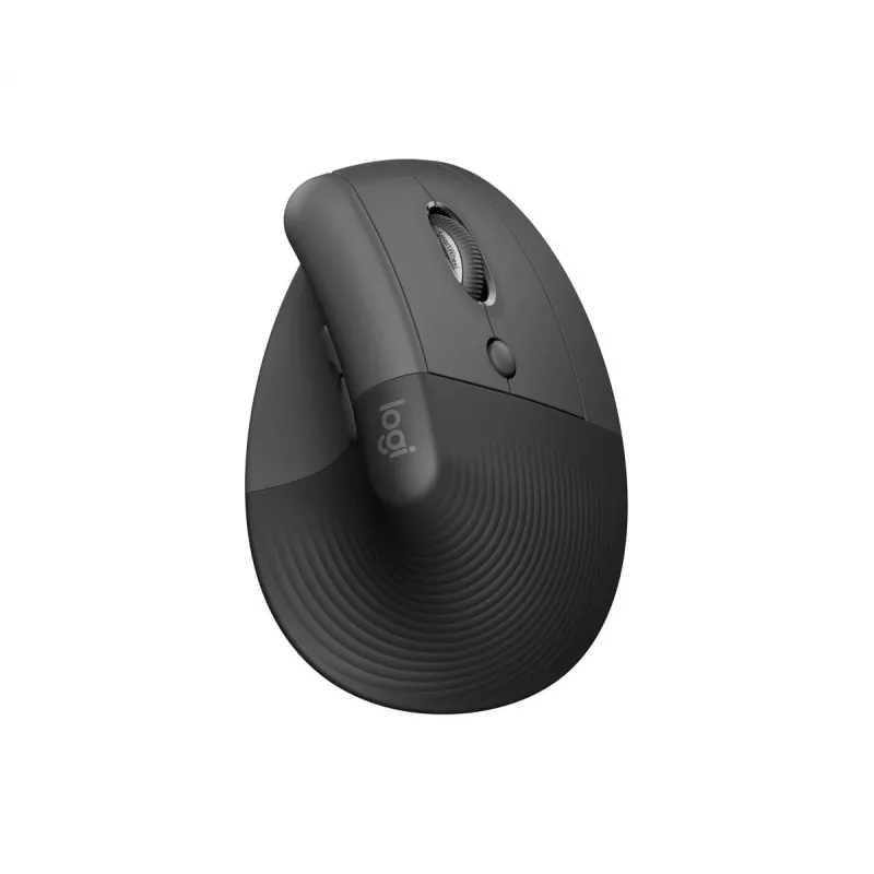 LOGITECH Lift vertikālā ergonomiskā pele - labā roka - bezvadu - grafīta melna