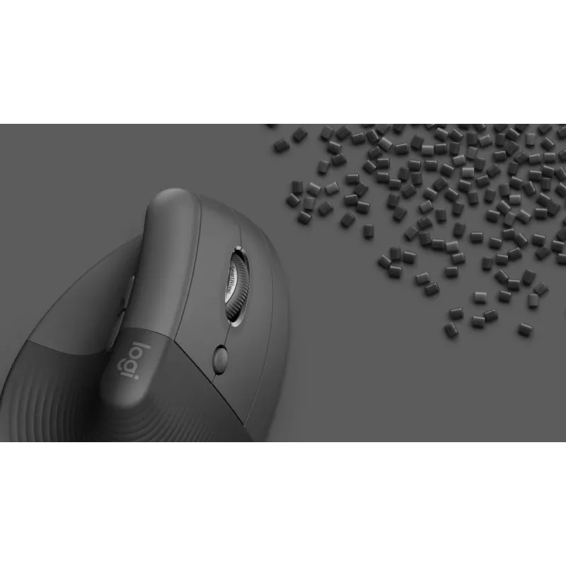 LOGITECH Lift vertikālā ergonomiskā pele - labā roka - bezvadu - grafīta melna