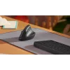 LOGITECH Lift vertikālā ergonomiskā pele - labā roka - bezvadu - grafīta melna
