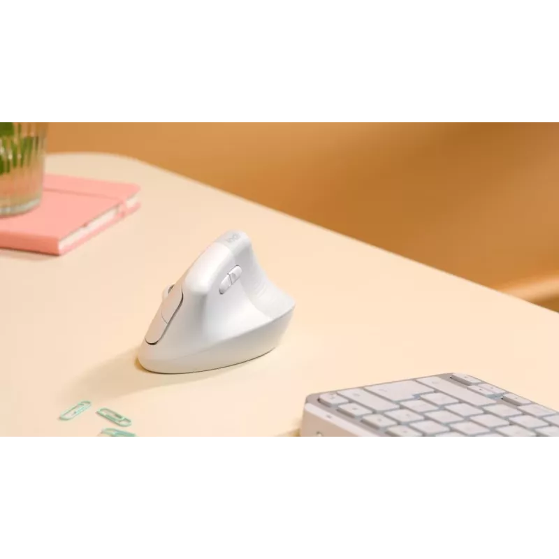 Pele Logitech Lift vertikālā ergonomiskā pele RF bezvadu + Bluetooth