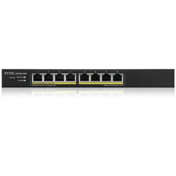 Zyxel GS1915-8EP pārvaldāms L2 Gigabit Ethernet (10/100/1000) Power over Ethernet (PoE) melns