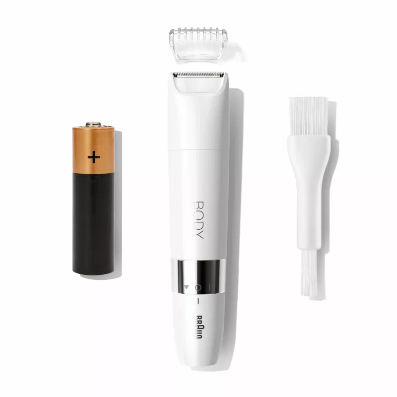 Braun BS1000 ķermeņa mini trimmeris, balts