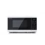 Sharp YC-MS02E-W mikroviļņu krāsns melna, balta Solo mikroviļņu krāsns Darba virsmas 20 L 800 W