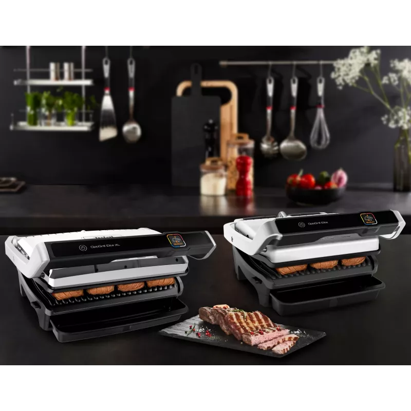 Kontakta grils Tefal OptiGrill Elite XL GC760D Nerūsējošais tērauds 2200W