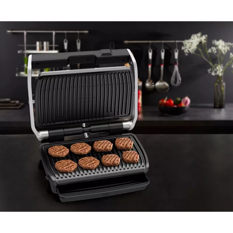 Kontakta grils Tefal OptiGrill Elite XL GC760D Nerūsējošais tērauds 2200W