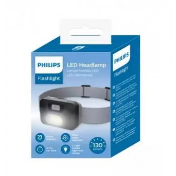 Galvas lukturis Philips SFL1000H/10 melns — LED, 100 lūmeni