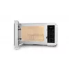 Sharp YC-MG02E-W mikroviļņu krāsns zila, balta, darba virsmas, 20 L, 800 W