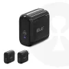 CLUB3D Travel Charger 65W GAN tehnoloģija, viens ports USB Type-C, Power Delivery (PD) 3.0 atbalsts