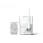 Mutes skalotājs Philips Power Flosser 7000 HX3911/40, darbināms ar baterijām, balts, universāls maiņstrāvas lādētājs
