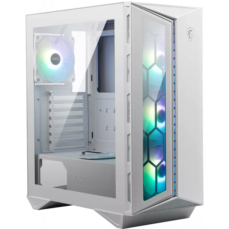 Spēļu datora korpuss MSI MPG GUNGNIR 110R Balts Midi Tower