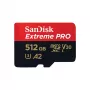 WESTERN DIGITAL Extreme PRO Micro SDXC 512GB+SD Adapter 200MB/s 140MB/s A2 C10 V30 UHS-I U3