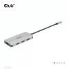CLUB3D 4 portu USB-A centrmezgls USB-C – 10 Gbps ātra datu pārraide
