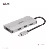 CLUB3D 4 portu USB-A centrmezgls USB-C – 10 Gbps ātra datu pārraide