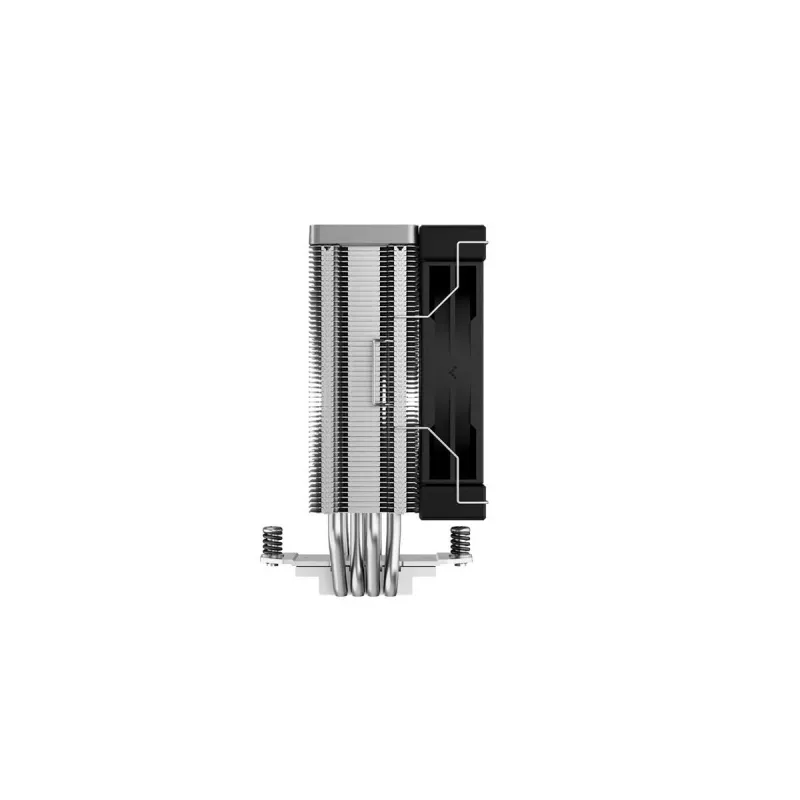 DEEPCOOL CPU Cooler AK400 Heat Pipe Tower 12cm - Melns