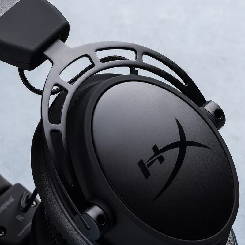 HyperX Cloud Alpha - Wireless Gaming Headset (Melns-Red)
