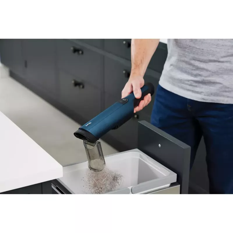 Rokas putekļsūcējs Shark WV270EU — sausā tīrīšana, HEPA filtrācija, 0.7 kg, 2 iestatījumi, zils