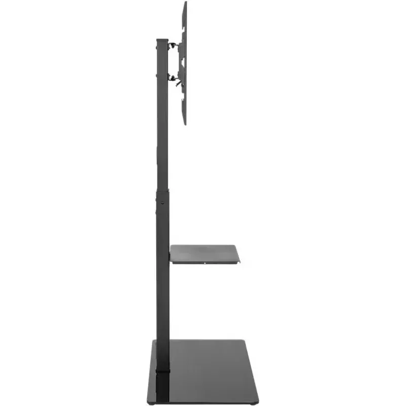 TV skapis Goobay 58526 Melns tērauds 1 plaukts 650x400x1458 mm