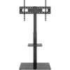 TV skapis Goobay 58526 Melns tērauds 1 plaukts 650x400x1458 mm