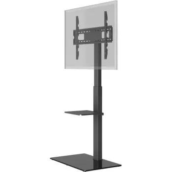 TV skapis Goobay 58526 Melns tērauds 1 plaukts 650x400x1458 mm