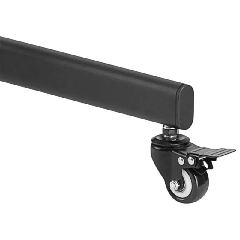 Multivides statīvs Goobay 59507 Melns Tērauds Augstums 1540 mm
