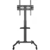 Multivides statīvs Goobay 59507 Melns Tērauds Augstums 1540 mm