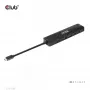CLUB3D USB Gen1 Type-C, 6-in-1 centrmezgls ar HDMI 8K30Hz, 2xUSB Type-A, RJ45 un 2xUSB Type-C, datu un PD uzlādi 100 vati