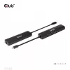 CLUB3D USB Gen1 Type-C, 6-in-1 centrmezgls ar HDMI 8K30Hz, 2xUSB Type-A, RJ45 un 2xUSB Type-C, datu un PD uzlādi 100 vati
