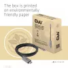 CLUB3D USB Gen2 Type-C uz HDMI 4K120Hz 8K60Hz HDR10 ar DSC1.2 aktīvais kabelis M/M 3m / 9.84ft