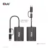 CLUB3D USB Gen1 Type-C/-A uz diviem HDMI (4K/30Hz) / VGA (1080/60Hz)