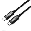 CLUB3D USB4 Gen2x2 Type-C divvirzienu kabelis 4K60Hz, dati 20Gbps, PD 240W(48V/5A) EPR M/M 2m