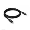 CLUB3D USB4 Gen2x2 Type-C divvirzienu kabelis 4K60Hz, dati 20Gbps, PD 240W(48V/5A) EPR M/M 2m