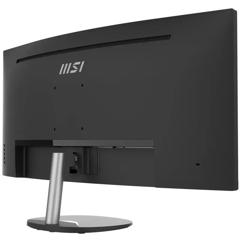 MSI Pro MP341CQ 34 collu izliekts monitors, 1500R, UWQHD (3440 x 1440), 21:9, 100Hz, VA, 4ms, HDMI, VGA, iebūvēti skaļruņi, pretatspīduma, pretmirgošanas, mazāk zilās gaismas, TÜV sertificēts, VESA, Kensington, melns