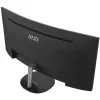 MSI Pro MP341CQ 34 collu izliekts monitors, 1500R, UWQHD (3440 x 1440), 21:9, 100Hz, VA, 4ms, HDMI, VGA, iebūvēti skaļruņi, pretatspīduma, pretmirgošanas, mazāk zilās gaismas, TÜV sertificēts, VESA, Kensington, melns