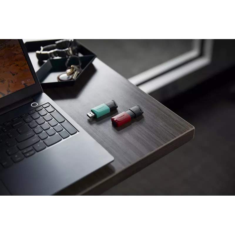 Kingston Technology DataTraveler 256GB USB3.2 Gen1 Exodia M (melna + zilganzaļa)