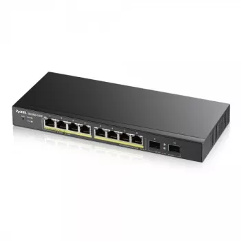 Zyxel GS1900-8HP v3 PoE pārvaldīts L2 Gigabit Ethernet (10/100/1000) Power over Ethernet (PoE) Melns