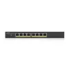 Zyxel GS1900-8HP v3 PoE pārvaldīts L2 Gigabit Ethernet (10/100/1000) Power over Ethernet (PoE) Melns