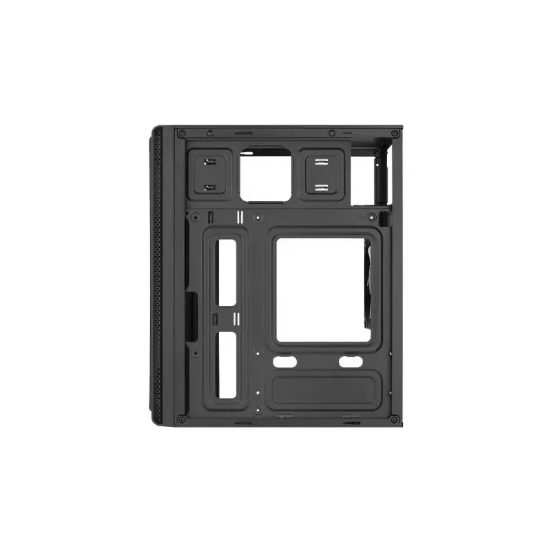 Aerocool Evo Mini RGB Micro ATX Mini Tower korpuss, melns, ar logu